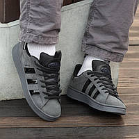 НОВИНКА! Мужские кроссовки Adidas Campus Grey Black