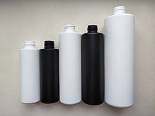 500 мл/28мм Поліетилен HDPE білий ЦИЛІНДР з білим спреєм, розпилювачем 28/410 тара, ємність, баночка, фото 5