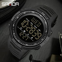 Спортивные часы Sanda Spain, мужские, тактические, электронные, тактические, водостойкие D C