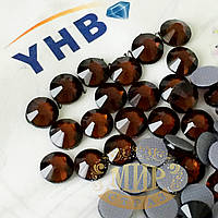 Стразы YHB Lux, цвет Mocca, HF, ss16 (3,8-4мм), 100шт