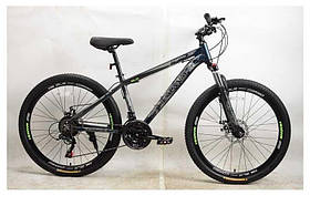 Спортивний велосипед 26 дюймів, рама 15" CORSO HEADWAY HW-26566 (3*7s) сірий