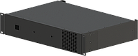 Корпус MiBox для усилителя мощности звука, модель MB-2300v1 (Ш483(432) Г325(300) В88) черный