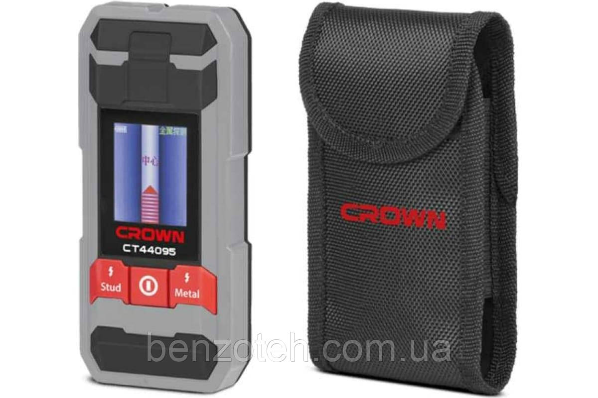 Детектор металу та проводки CROWN CT44095
