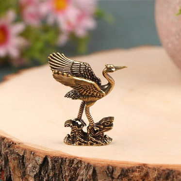 Фігурка бронзова Лелека, фото 1