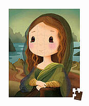 Пазл Janod — За мотивами Леонардо да Вінчі, 100 елементів, фото 4