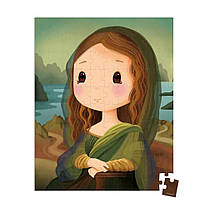 Пазл Janod — За мотивами Леонардо да Вінчі, 100 елементів, фото 5