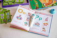 Книга English Alphabet з інтерактивною здатністю Smart Koala, фото 2