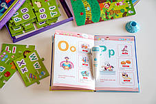 Книга English Alphabet з інтерактивною здатністю Smart Koala, фото 3