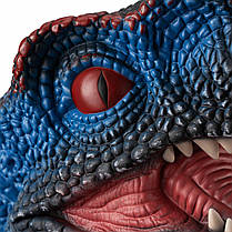 Іграшка-перчатка Same Toy X310UT — раптор сірий, серія Animal Gloves, рухома щелепа та реалістичний вигляд, фото 4