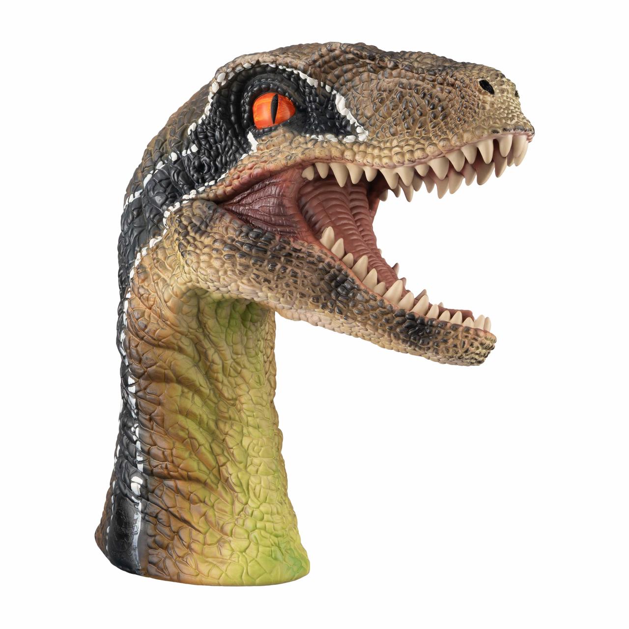 Іграшка-перчатка Same Toy X320UT — раптор зелений, серія Animal Gloves, рухома щелепа та реалістичний вигляд