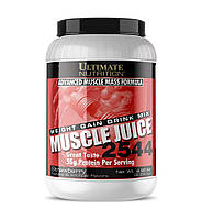 Гейнер Ultimate Muscle Juice 2544, 2.25 кг Клубника