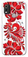 Чехол itsPrint Червона вишиванка для Nokia C21 Plus