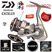 Катушка Daiwa 23 Exceler LT 3000-C. Новинка 2023.