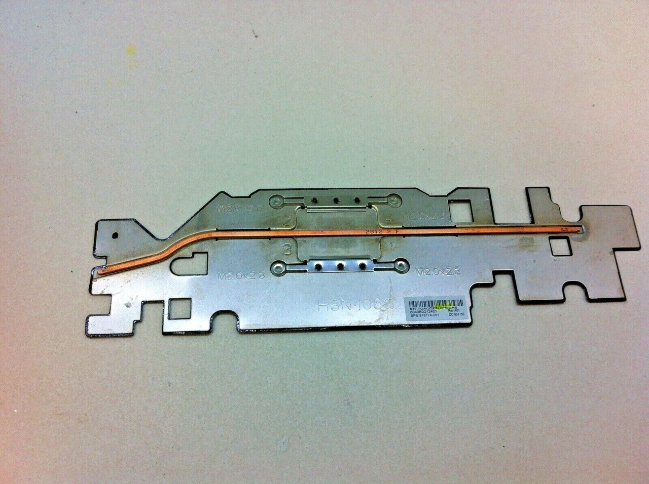 Трубка (пластина охолодження) HP Probook X360 11 G1 EE (6043B0212411 918174-001 )