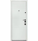 Булат двері Термо Expert, модель 550/253. Колір: роксі антрацит сірий/білий супермат, фото 3