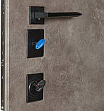 Булат двері Термо Expert, модель 550/253. Колір: роксі антрацит сірий/білий супермат, фото 7