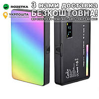 W140RGB CRI95 2500K-9000K Светодиодная лампа для видеосъемки Черный