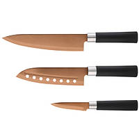 Набір ножів 3 пр. Samurai copper Bergner BG-39271-CP