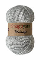 Пряжа Spagoyarn Melange 804 Светло-серый (Спагоярн Меландж)