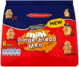 Пряники McVitie's Mini Gingerbread Men 6s 114g