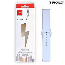 Ремінець для Xiaomi Amazfit Bip 3 / Bip 3 PRO силіконовий (AN) Білий, фото 2