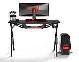 Геймерський стіл ULTRADESK Action V2 Black, фото 7