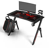 Геймерський стіл ULTRADESK Action V2 Black, фото 6