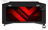 Геймерський стіл ULTRADESK Action V2 Black, фото 4