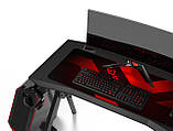 Геймерський стіл ULTRADESK Action V2 Black, фото 9