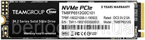 SSD-накопичувач TEAM MP33 512 GB (TM8FP6512G0C101)