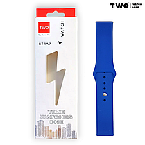 Ремінець для Xiaomi Amazfit GTS 2 / GTS 2e / GTS 2 Mini силіконовий (AN) Електрик, фото 2