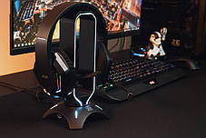 Гарнітура 2E GAMING HG315 RGB USB 7.1 Black, фото 4