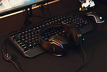 Гарнітура 2E GAMING HG315 RGB USB 7.1 Black, фото 5