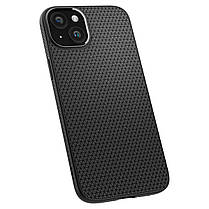 Чохол Spigen для Apple iPhone 15 Liquid Air, Matte Black, фото 5