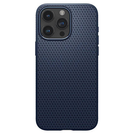 Чохол Spigen для Apple iPhone 15 Pro Max Liquid Air, Navy Blue, фото 1