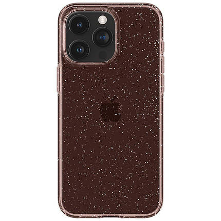 Чохол Spigen для Apple iPhone 15 Pro Liquid Crystal Glitter, Rose Quartz, фото 1