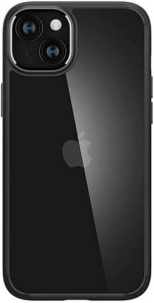 Чохол Spigen для Apple iPhone 15 Ultra Hybrid, Matte Black, фото 1