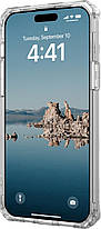 Чохол UAG для Apple Iphone 15 Plus Plyo Magsafe, Ice/Silver, фото 4