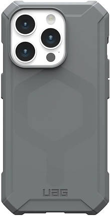 Чохол UAG для Apple iPhone 15 Pro Max Essential Armor Magsafe, Silver, фото 1