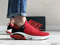 Чоловічі кросівки Nike Найк Joyride Run Flyknit, сітка, піна, червоні з білим 44