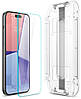 Захисне скло Spigen для Apple iPhone 15 EZ FIT tR(2 Pack), фото 6