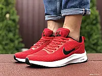 Мужские кроссовки Nike Найк Flyknit Lunar 3, сетка, пена, красные с белым 41