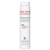 Кондиционер очищающий для волос KROM TEA TREE с маслом чайного дерева, маслом эвкалипта и ментолом, 250 мл