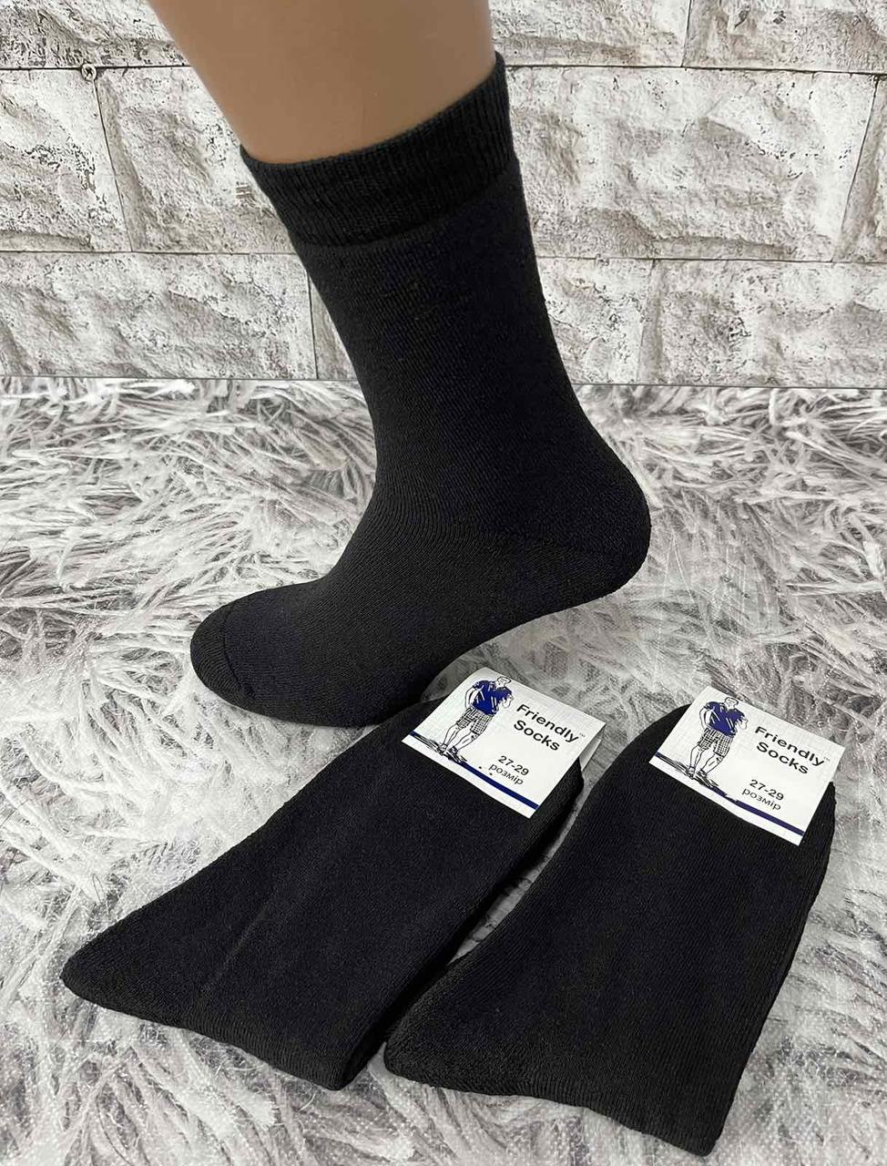 Шкарпетки чоловічі махрові р. 25-27 (39-41) за 1 пару Friendly Socks
