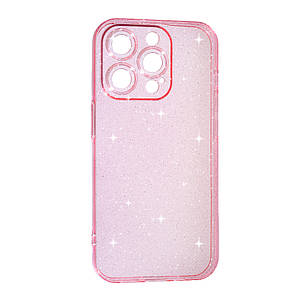 Силіконовий чохол Clear Shine для Apple iPhone 16 Pro Max Pink