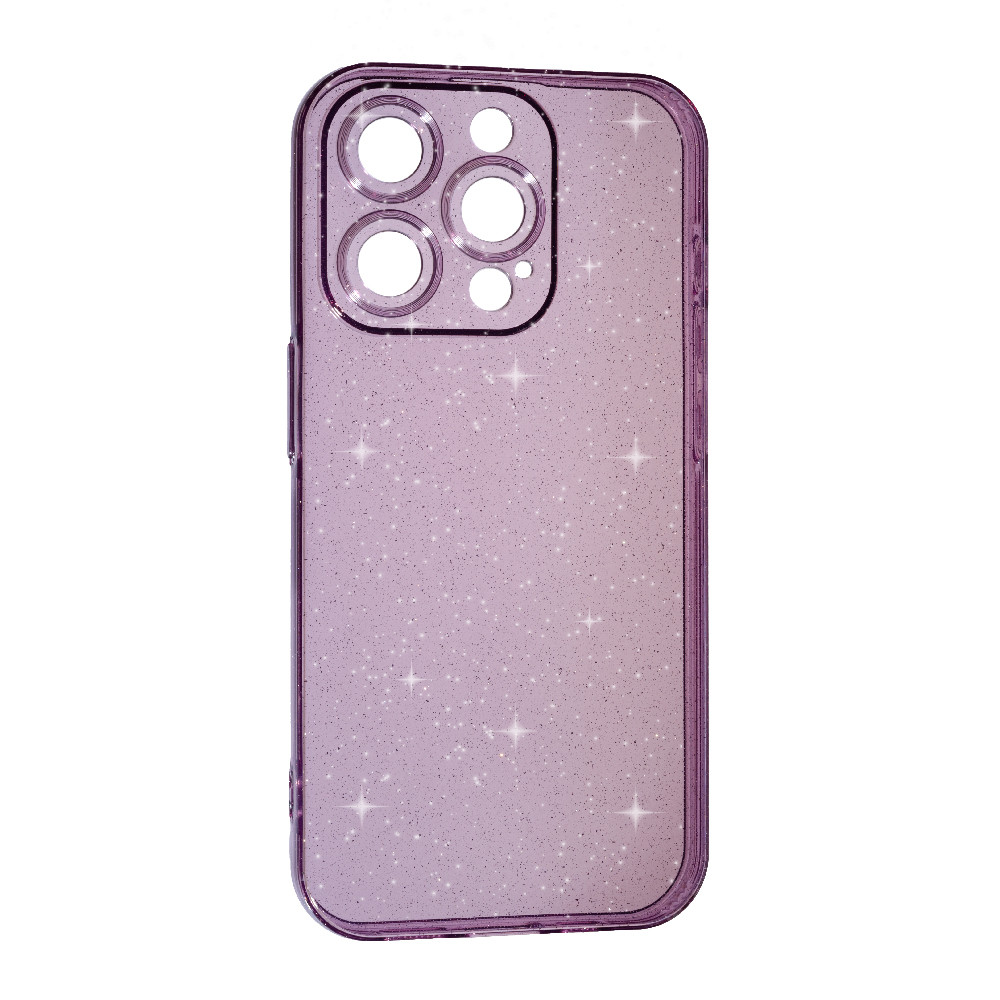 Силіконовий чохол Clear Shine для Apple iPhone 13 Pro Max Violet
