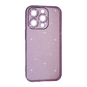 Силіконовий чохол Clear Shine для Apple iPhone 16 Pro Violet