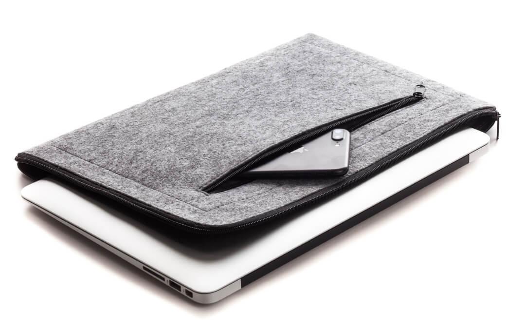 Чохол для ноутбука Gmakin для Macbook Air/Pro 13.3 Grey (GM67)