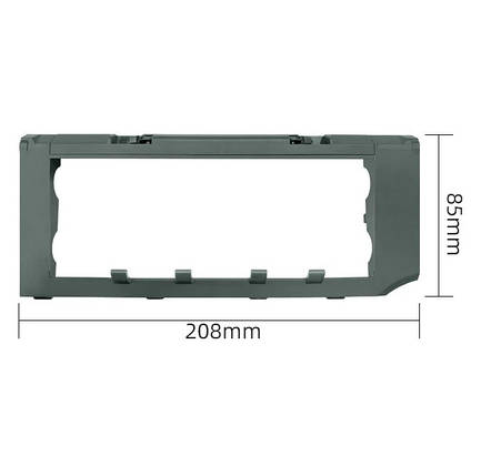 Кришка для отсека основной щетки робота-пилососа Xiaomi RoboRock S8 S8+ ( S8P02 / S8P52 ) S8 Pro Ultra ( S8PU52-00 / S8PU02-00 ), фото 1
