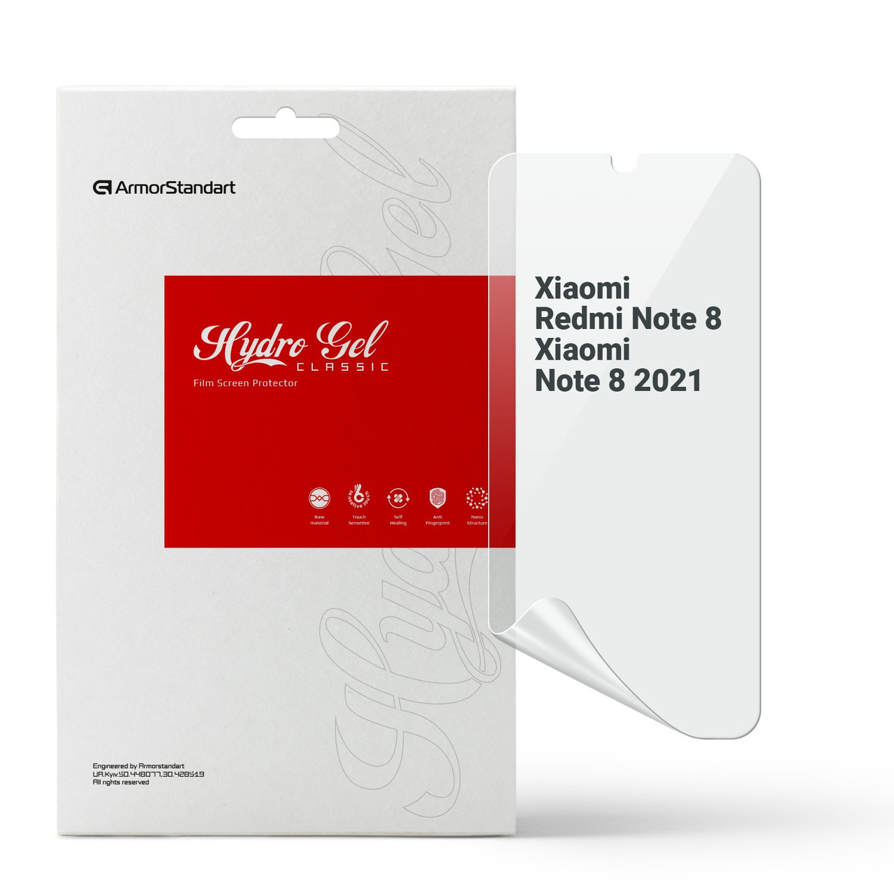 Гідрогелева плівка ArmorStandart для Xiaomi Redmi Note 8 / Note 8 2021 (ARM70118), фото 1
